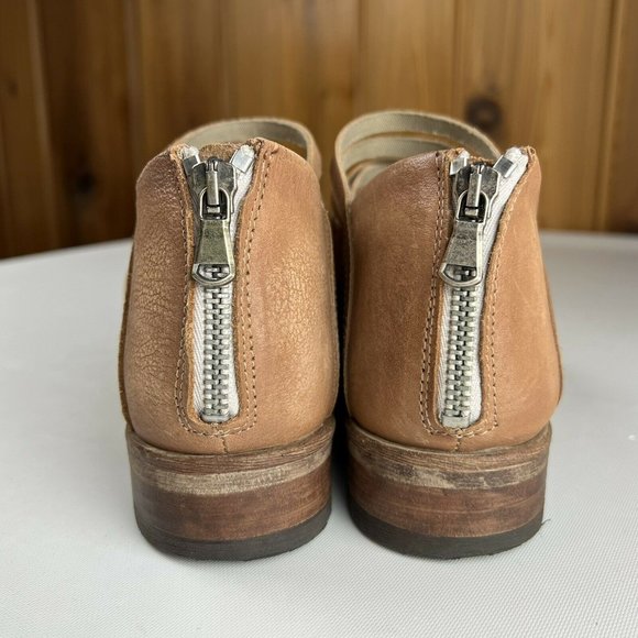 Free People  Women's Lost Valley Tan Ankle Boots Size EU 40/US 9.5 - Picture 10 of 12